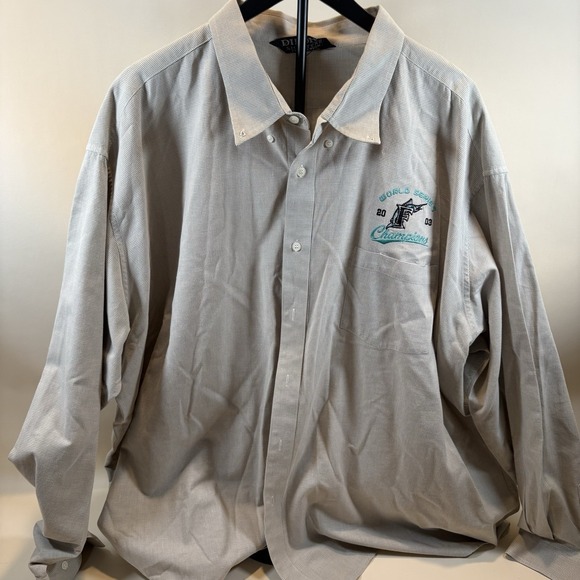 Diport Button Up 2003 Florida Marlins World Series Champions‎ - Picture 1 of 3